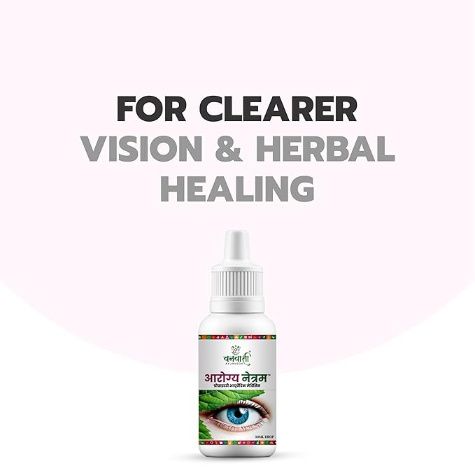 Arogya Netram Eye Drop 30ml | Herbal Eye wellness Eye Care with Turmeric, Mulethi, Punarnava & Rose | Natural Eye Comfort & Hydration - Image 2